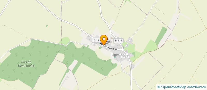 localisation de l'entreprise MONSIEUR DIDIER POUILLY à LIGESCOURT