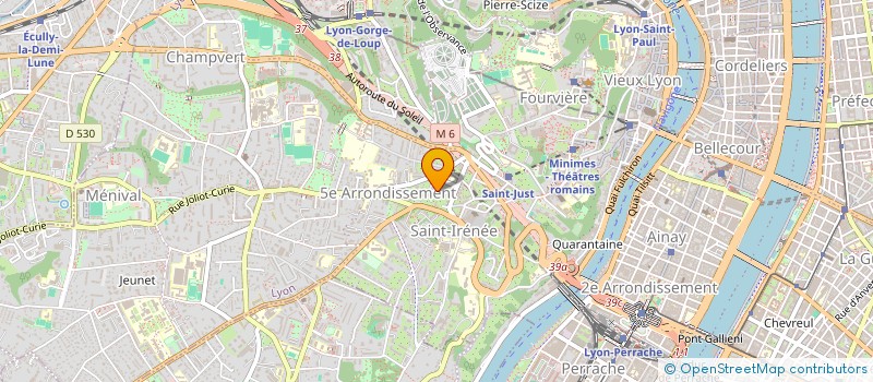 localisation de l'entreprise MONSIEUR DIDIER POUJADE à LYON