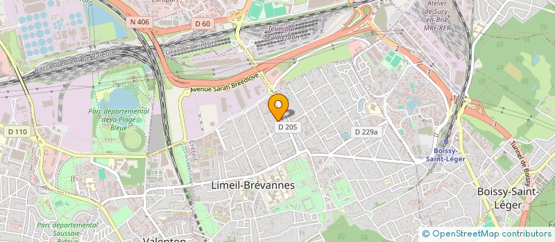 localisation de l'entreprise MONSIEUR DIDIER POULIER  LIMEIL-BREVANNES