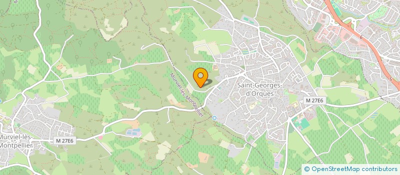 localisation de l'entreprise MONSIEUR DIDIER POURQUIER  SAINT GEORGES D'ORQUES