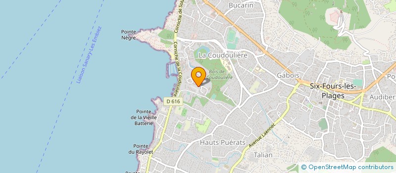 localisation de l'entreprise MONSIEUR DIDIER PREVOST à SIX-FOURS-LES-PLAGES