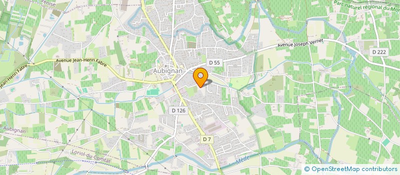 localisation de l'entreprise MONSIEUR DIDIER PRIEUR  AUBIGNAN