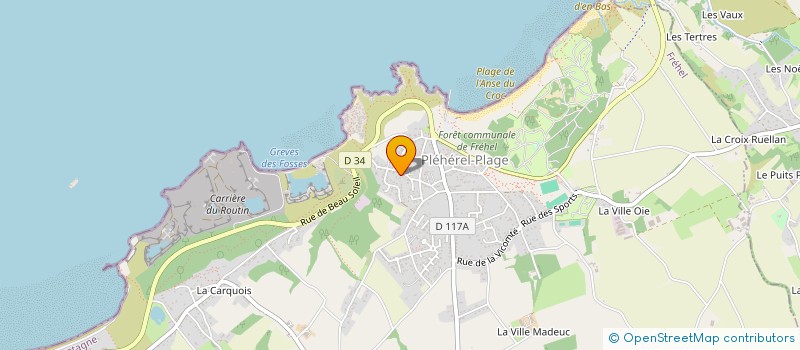 localisation de l'entreprise MONSIEUR DIDIER PRIGENT à FREHEL
