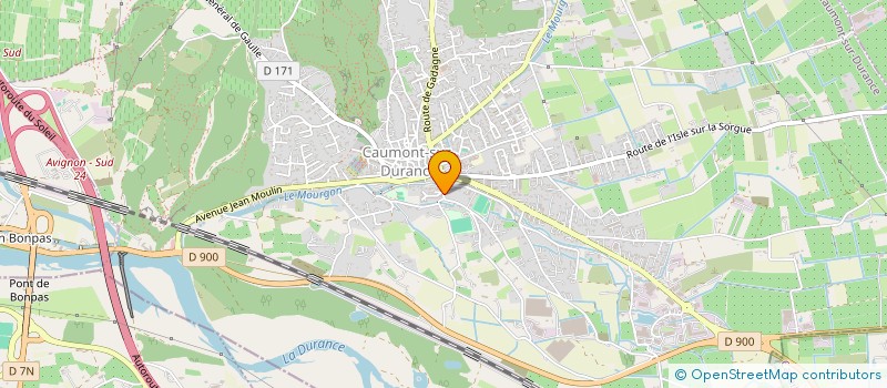 localisation de l'entreprise MONSIEUR DIDIER PRINCE  CAUMONT-SUR-DURANCE