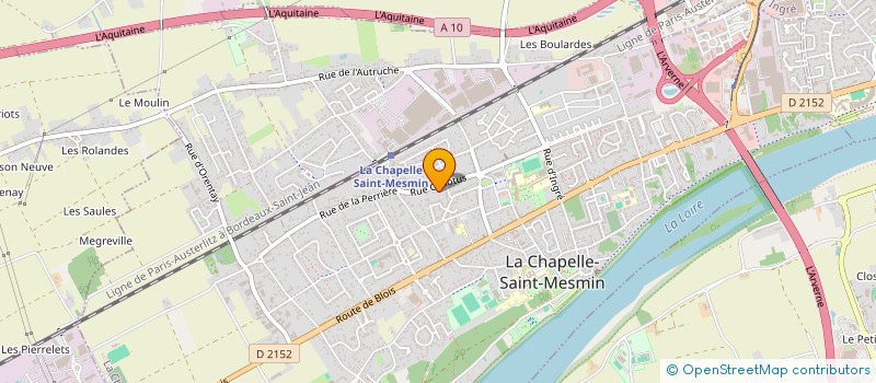 localisation de l'entreprise MONSIEUR DIDIER PRITSCALOFF  LA CHAPELLE-SAINT-MESMIN