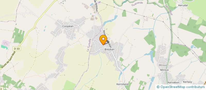 localisation de l'entreprise MONSIEUR DIDIER PRODHOMME  GUERANDE