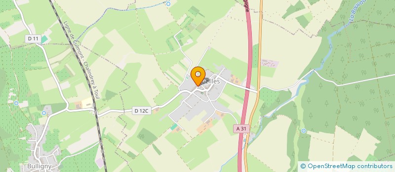 localisation de l'entreprise MONSIEUR DIDIER PROTIN  CREZILLES