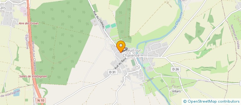 localisation de l'entreprise MONSIEUR DIDIER PROVOST à VERTEUIL-SUR-CHARENTE