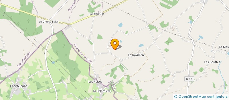 localisation de l'entreprise MONSIEUR DIDIER PUIVIN à LOURDOUEIX-SAINT-MICHEL