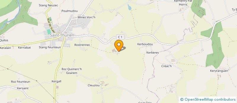 localisation de l'entreprise MONSIEUR DIDIER PUSTOC H  SAINT-THURIEN