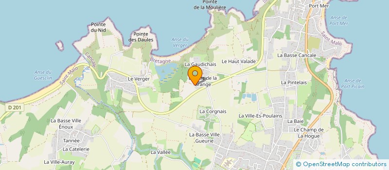 localisation de l'entreprise MONSIEUR DIDIER QUAZZO  CANCALE