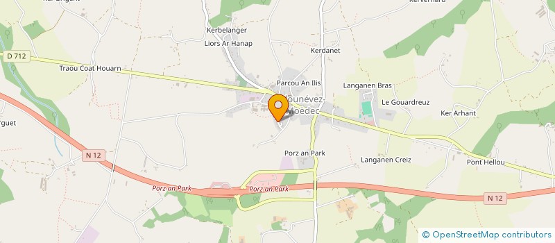 localisation de l'entreprise MONSIEUR DIDIER QUELEN  PLOUNEVEZ-MOEDEC