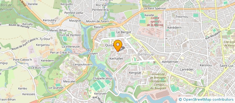 localisation de l'entreprise MONSIEUR DIDIER QUINQUIS à BREST