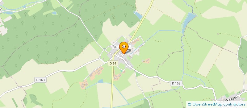 localisation de l'entreprise MONSIEUR DIDIER RACLOT  AUGICOURT