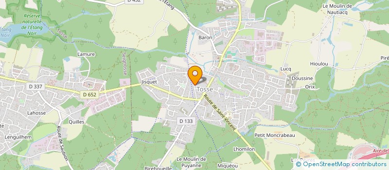 localisation de l'entreprise MONSIEUR DIDIER RADOT  TOSSE