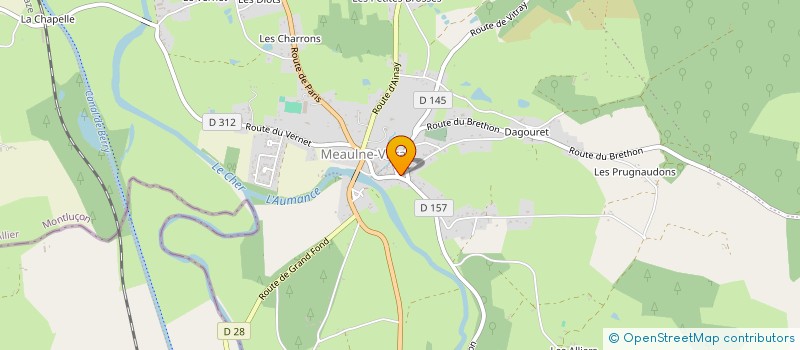 localisation de l'entreprise MONSIEUR DIDIER RAINETEAU  URCAY