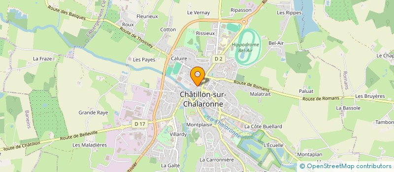 localisation de l'entreprise MONSIEUR DIDIER RASSION à CHATILLON-SUR-CHALARONNE