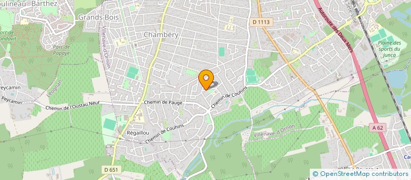 localisation de l'entreprise MONSIEUR DIDIER RAYMOND à VILLENAVE-D'ORNON