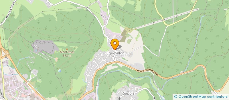 localisation de l'entreprise MONSIEUR DIDIER RAYNAL  EQUEVILLON