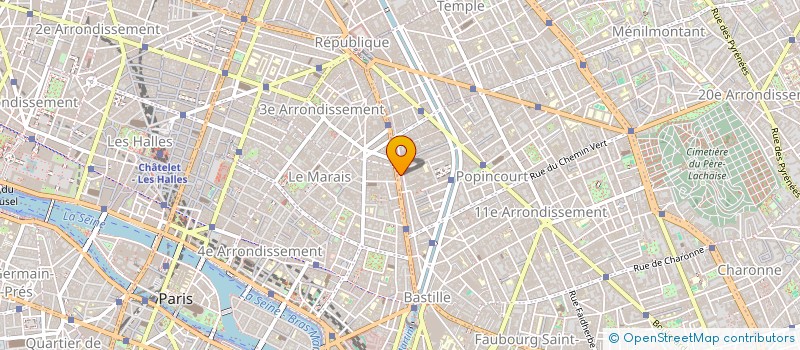 localisation de l'entreprise MONSIEUR DIDIER REBIERE  PARIS