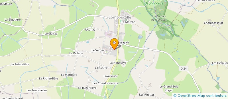 localisation de l'entreprise MONSIEUR DIDIER REBILLON à COMBOURTILLE