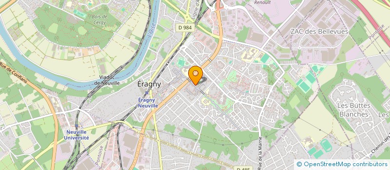localisation de l'entreprise MONSIEUR DIDIER REDGEN à ERAGNY