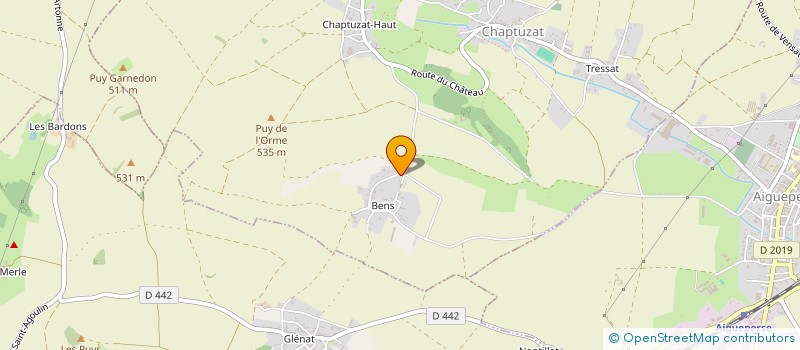 localisation de l'entreprise MONSIEUR DIDIER REMONDIN  CHAPTUZAT