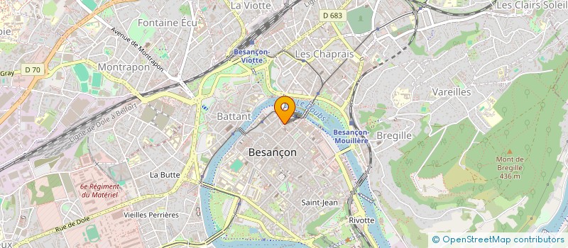 localisation de l'entreprise MONSIEUR DIDIER RENAUD  BESANCON