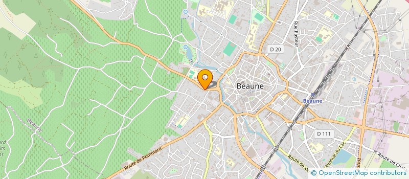 localisation de l'entreprise MONSIEUR DIDIER RENE LUCIEN JACQUET à BEAUNE