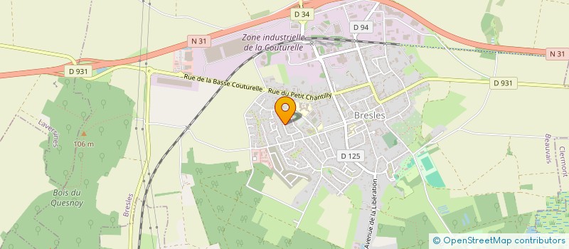 localisation de l'entreprise MONSIEUR DIDIER RENOULT  BRESLES