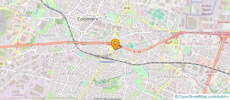 localisation de l'entreprise MONSIEUR DIDIER RESCOUSSIE à COLOMIERS
