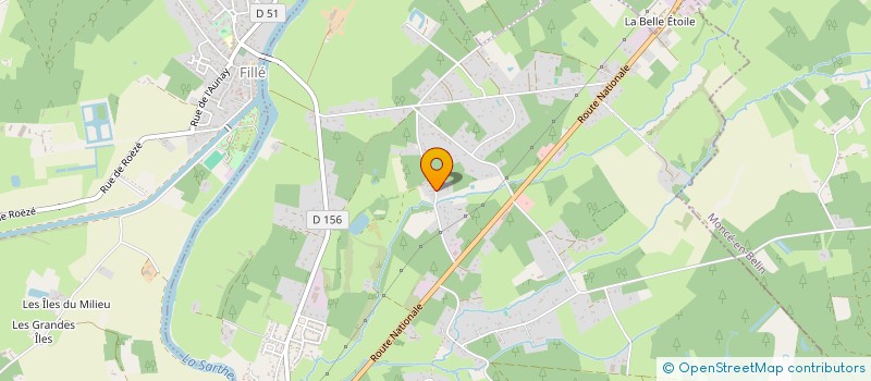 localisation de l'entreprise MONSIEUR DIDIER RETHO  GUECELARD