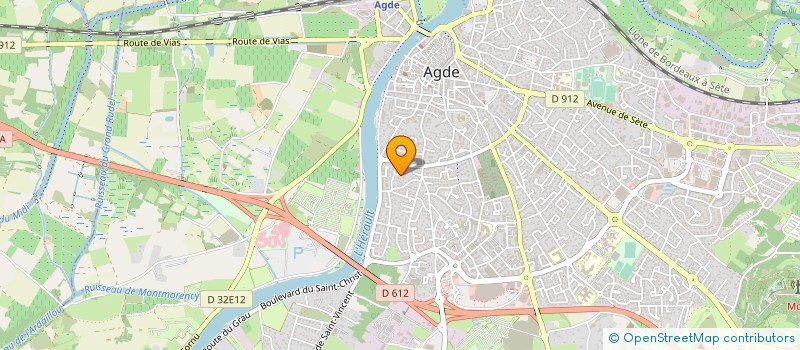 localisation de l'entreprise MONSIEUR DIDIER RETOUT à AGDE