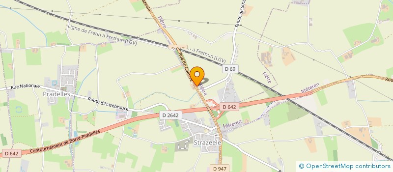 localisation de l'entreprise MONSIEUR DIDIER REUMAUX  FLETRE