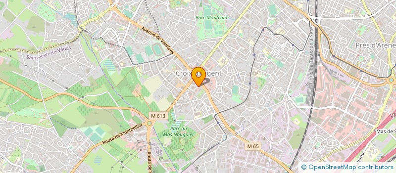 localisation de l'entreprise MONSIEUR DIDIER REVEL à MONTPELLIER
