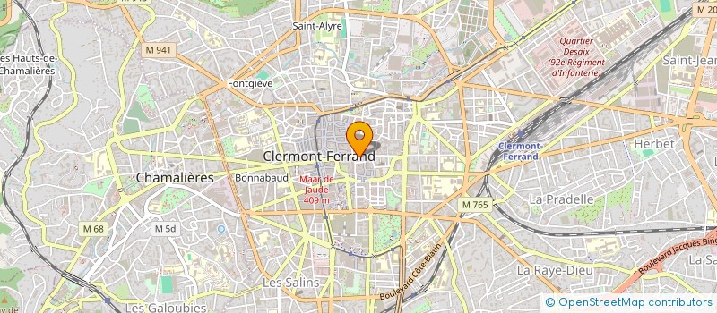 localisation de l'entreprise MONSIEUR DIDIER RHEIMS  CLERMONT-FERRAND