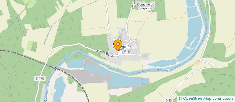 localisation de l'entreprise MONSIEUR DIDIER RICHARD à ARMENTIERES-EN-BRIE