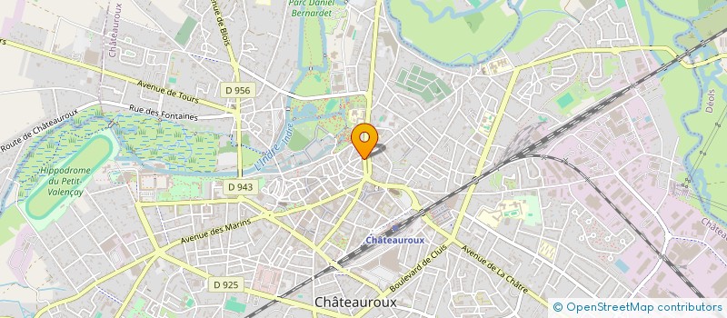 localisation de l'entreprise MONSIEUR DIDIER RICHARD à CHATEAUROUX
