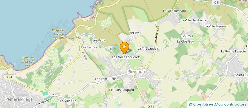 localisation de l'entreprise MONSIEUR DIDIER RICHEUX à FREHEL