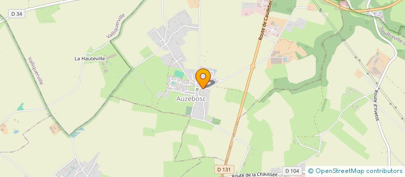 localisation de l'entreprise MONSIEUR DIDIER RIDEL  AUZEBOSC