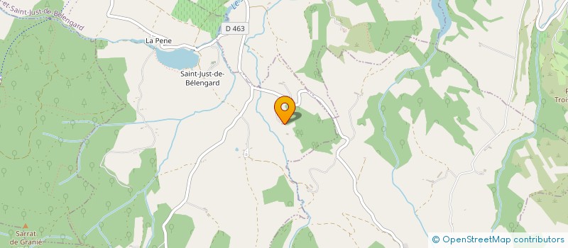 localisation de l'entreprise MONSIEUR DIDIER RIEU  ESCUEILLENS-ET-SAINT-JUST-DE-BELENGARD