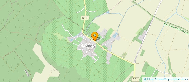 localisation de l'entreprise MONSIEUR DIDIER RIGAUT  CHAMERY