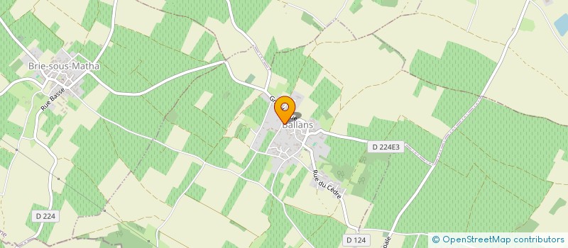 localisation de l'entreprise MONSIEUR DIDIER RIMAUDIERE  THORS