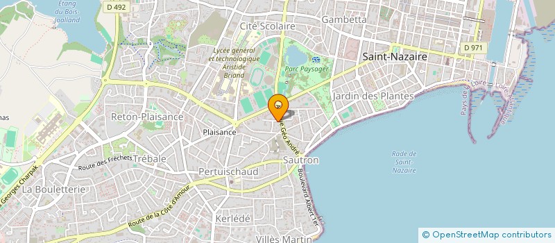 localisation de l'entreprise MONSIEUR DIDIER RIOU à SAINT-NAZAIRE