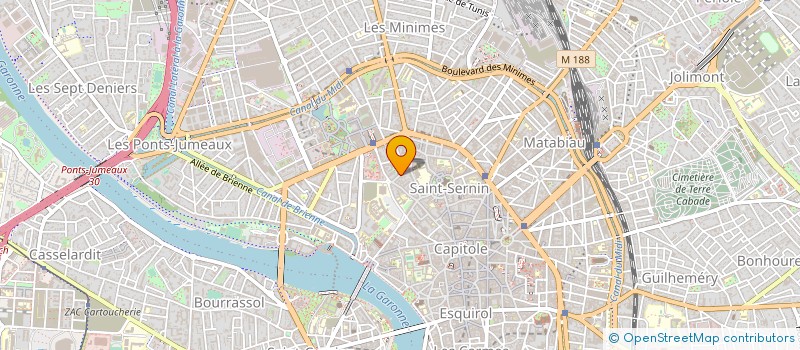 localisation de l'entreprise MONSIEUR DIDIER RIQUET à TOULOUSE