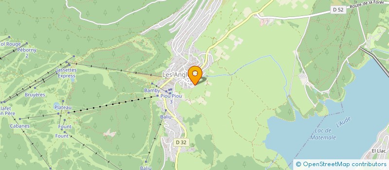 localisation de l'entreprise MONSIEUR DIDIER RIVEILL  LES ANGLES