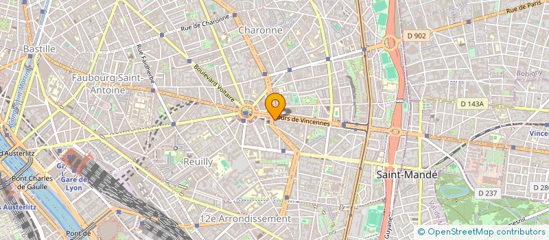 localisation de l'entreprise MONSIEUR DIDIER RIVIER  PARIS