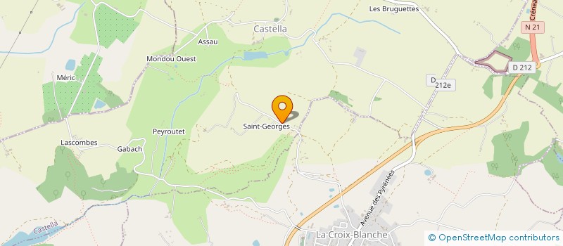 localisation de l'entreprise MONSIEUR DIDIER RIVIERE  CASTELLA