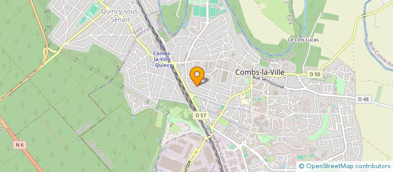 localisation de l'entreprise MONSIEUR DIDIER ROBBE  COMBS-LA-VILLE