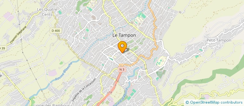 localisation de l'entreprise MONSIEUR DIDIER ROBERT à LE TAMPON